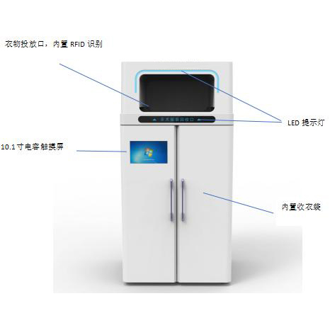 手术服装智能回收管理柜结构